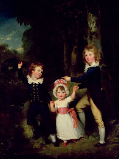 Ritratto dei figli di Lord George Cavendish, 1790 da Thomas Lawrence